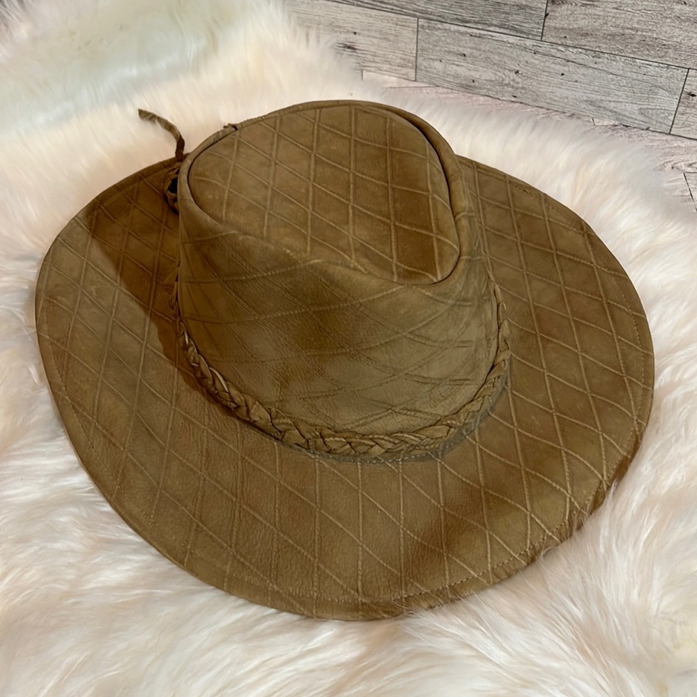 Men’s Leather Hat -XL